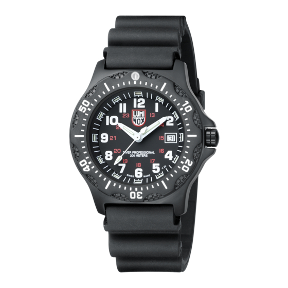 Luminox Black ops 8400 series Specification Sheet