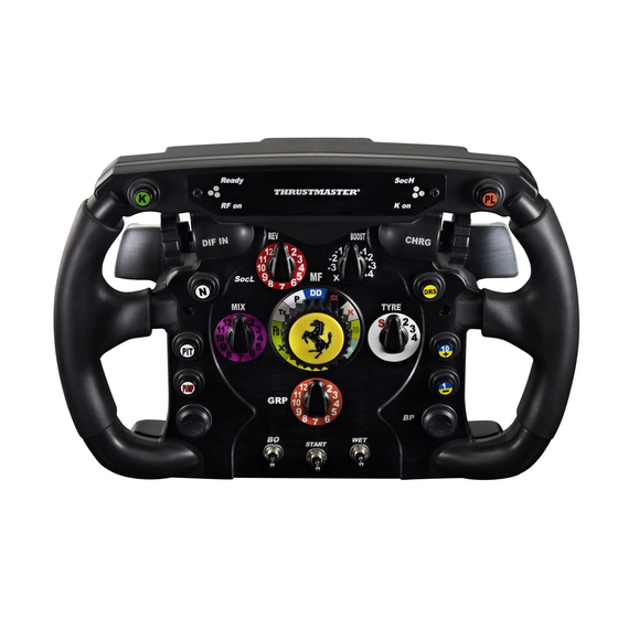 Thrustmaster Ferrari F1 Wheel Add-on User Manual