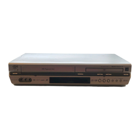 JVC HR-XVC37U DVD VCR Combo Manuals