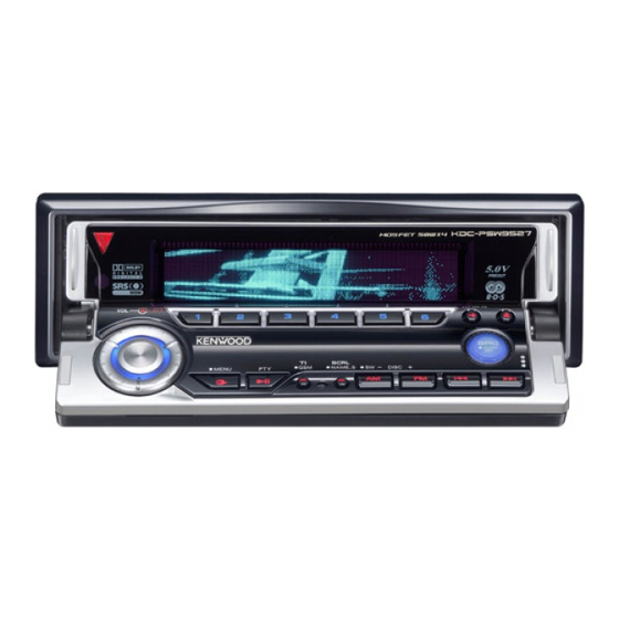 Kenwood KDC-W9027 Service Manual