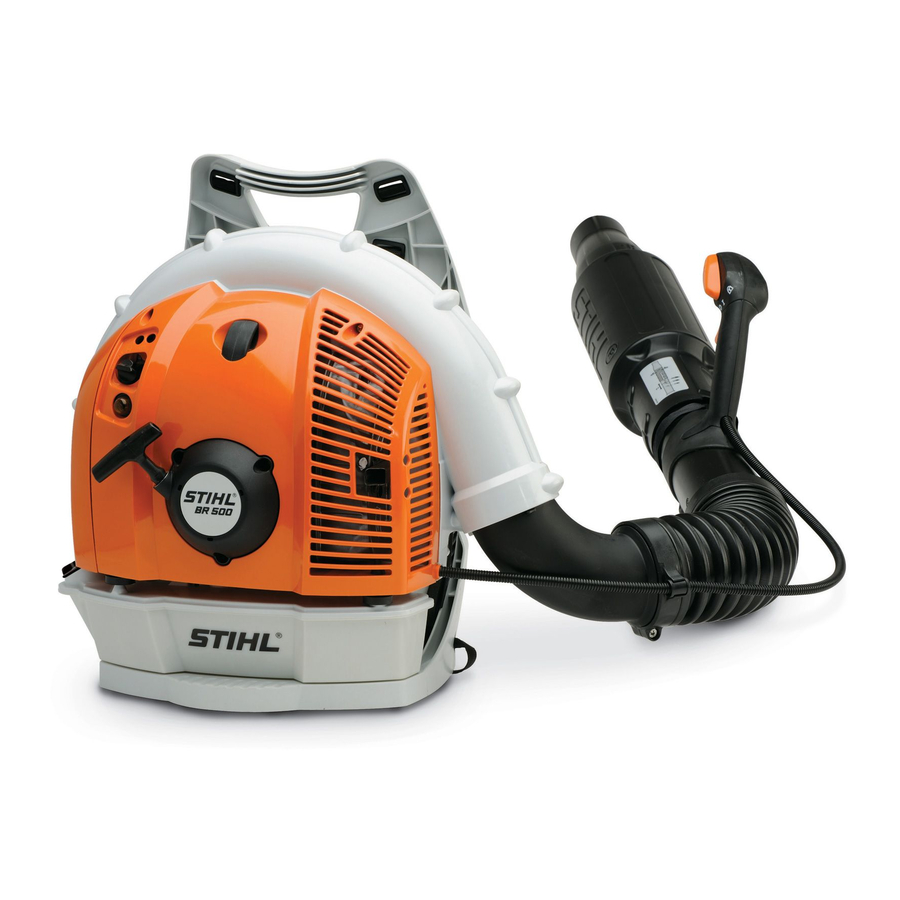 Stihl BR 500 Service Manual