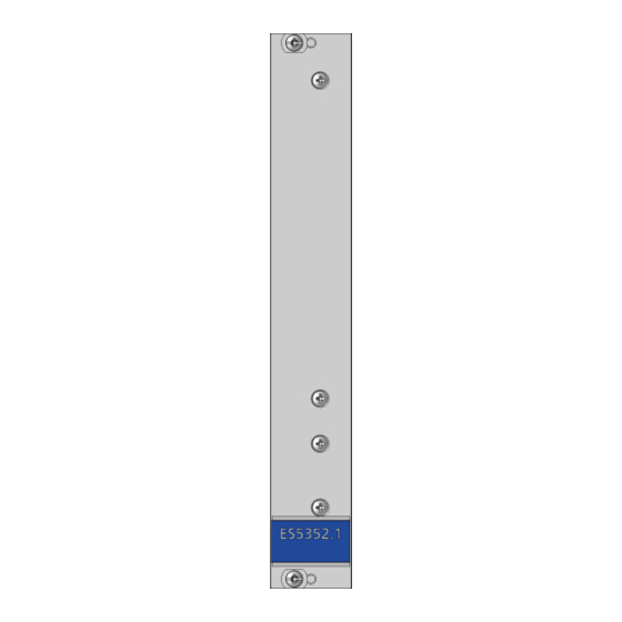 ETAS ES5352.1 User Manual