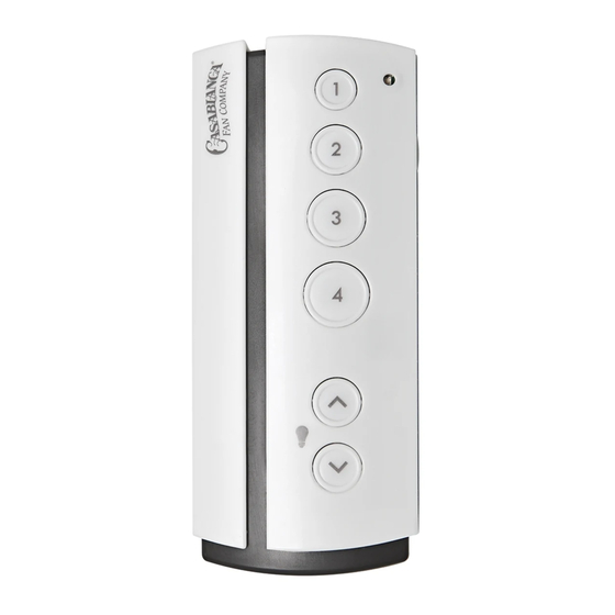 Casablanca 99019 Quick Start Manual