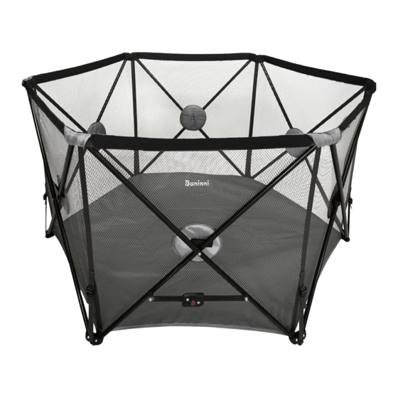 Baninni PLAYPEN FLESSI BNSF004 Manuals