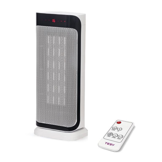 TESY HL-255V PTC Usage And Storage Instructions
