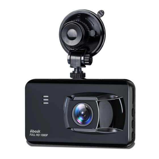 Abask M18 Dash Cam Rear Manuals