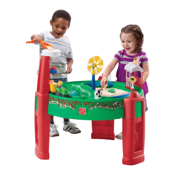 Step2 Sand & Water Fun Farm 7165 Assembly Instructions