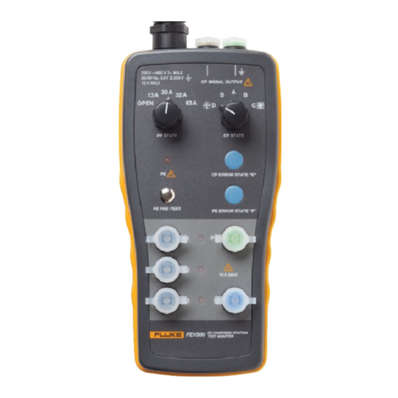 Fluke FEV300 Safety Information