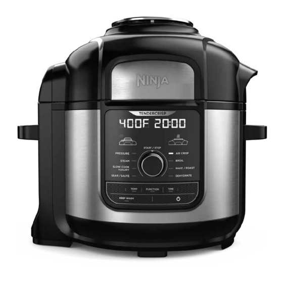Ninja FOODI DELUXE TENDERCRISP FD400 Series Owner's Manual