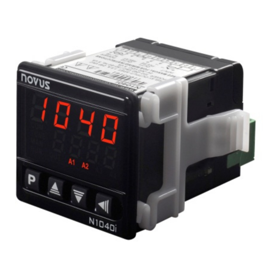 Novus N1040i User Manual
