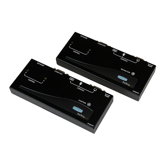 StarTech.com SV565UTP Instruction Manual
