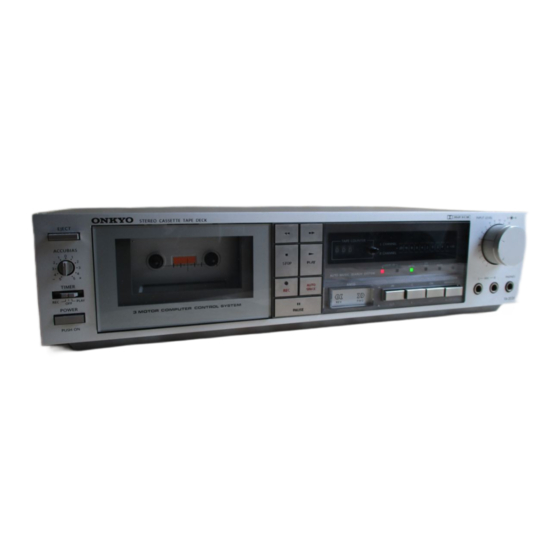 Onkyo TA-2035 Service Manual