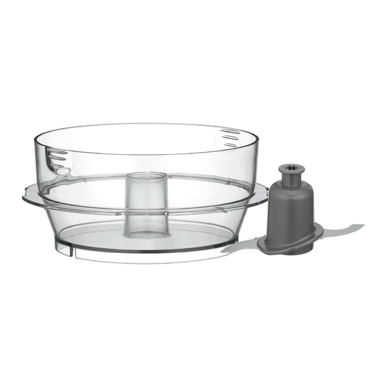 Cuisinart MFP-WB4 Instruction And Recipe Booklet