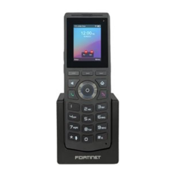 Fortinet FON-W80B Quick Start Manual