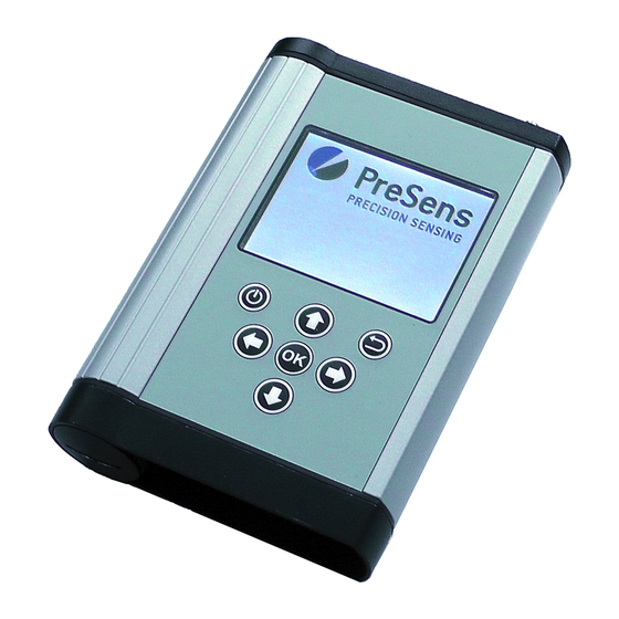 PreSens Fibox 4 Instruction Manual