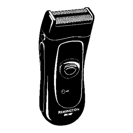 Remington MicroScreen DA-107 Use & Care Manual