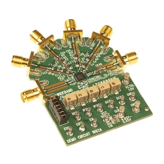 Linear Technology DC1662A Quick Start Manual