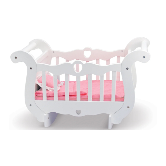 Melissa & Doug 9385 Wooden Doll Crib Manuals