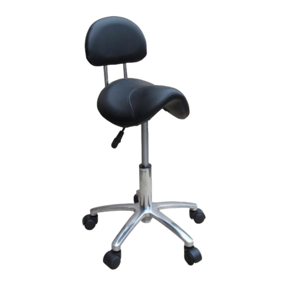 DETAIL Tabouret  T2 DHS392B Owner's Manual