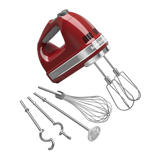 KitchenAid KHM7212QTG Manual