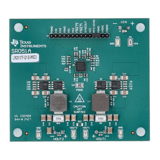 Texas Instruments LM25137-Q1 User Manual