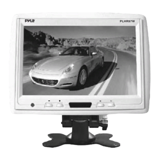 Pyle view PLHR97W Manual