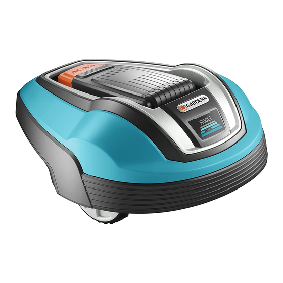 Gardena R70Li Quick Manual