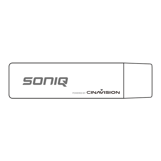 SONIQ AHW100 Instruction Manual