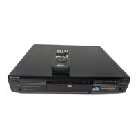 Sony DVP-C670D - Cd/dvd Player Service Ma