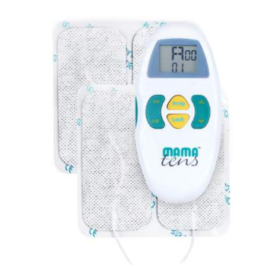 TensCare MamaTENS Maternity TENS Machine Manuals