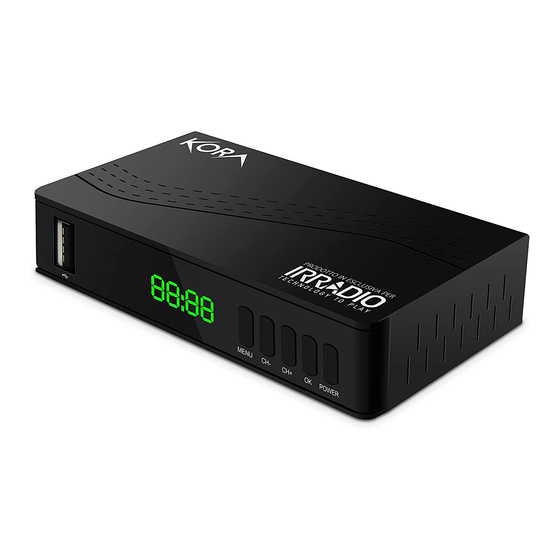 Kora DVB-T Manual
