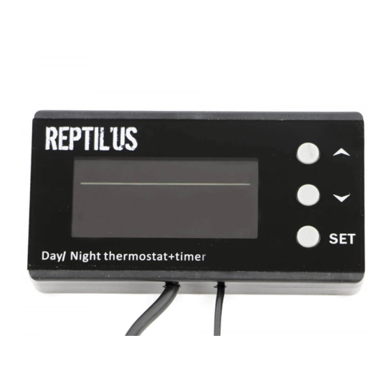 Thermostat DT Control Timer Reptil'us