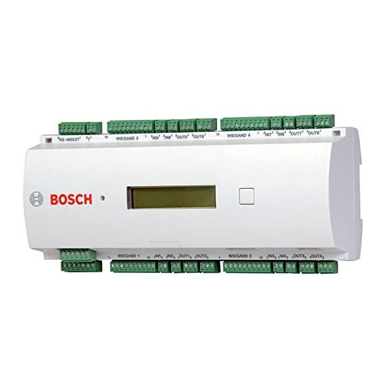 Bosch Access Modular Controller 2 Manual