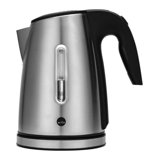 Wilfa QUICK BOIL Operating Instructions Manual