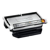 TEFAL optigrill+ xl Instructions For Use Manual