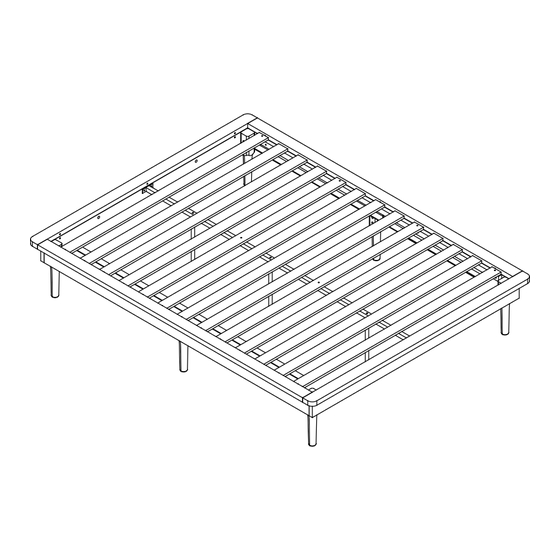 Mocka Queen Bed Base Assembly Instructions Manual