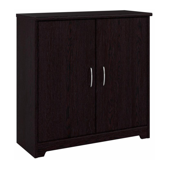 BUSH FURNITURE Cabot WC31898 Assembly Manual