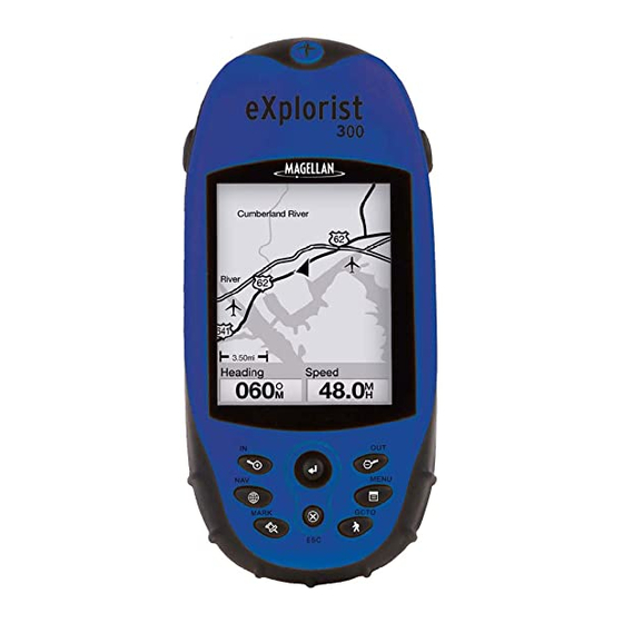 Magellan eXplorist 300 Viitetiedot