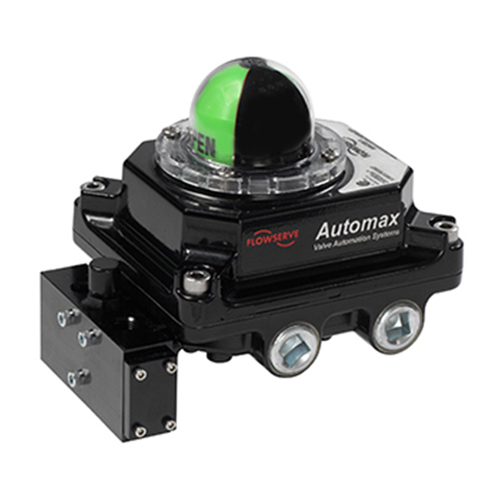 Flowserve Automax Aviator Installation, Operation And Maintenance Instructions