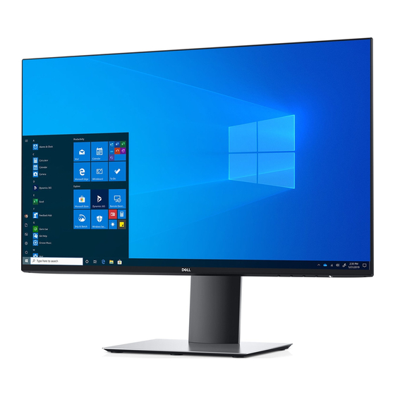 User Manuals: Dell UltraSharp U2421HE Monitor