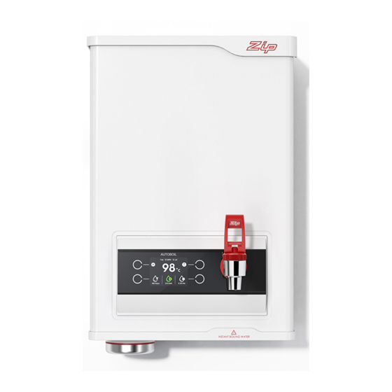 Zip Autoboil Installation Instructions Manual