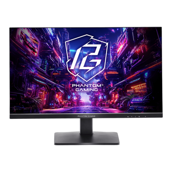 ASROCK PG27QFT1B User Manual
