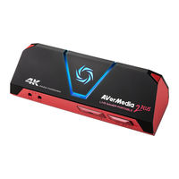 Avermedia LIVE GAMER PORTABLE 2 PLUS Quick Start Manual