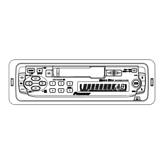 Pioneer KEH-P2033XM Service Manual