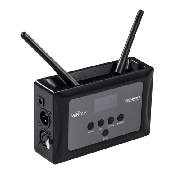 ProLights WIFIBox User Manual