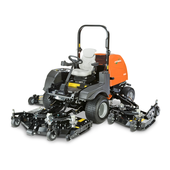 Jacobsen HR600 Quick Start Manual
