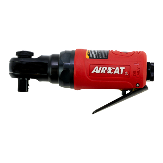 Air cat 807 Operating Instructions, Parts List & Warranty