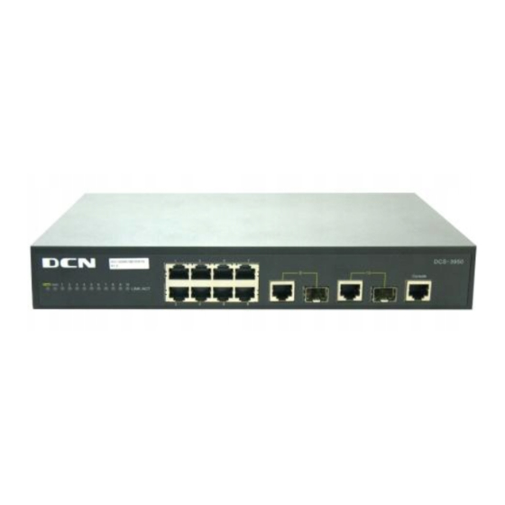 DCN DCS-3950-10C Installation Manual