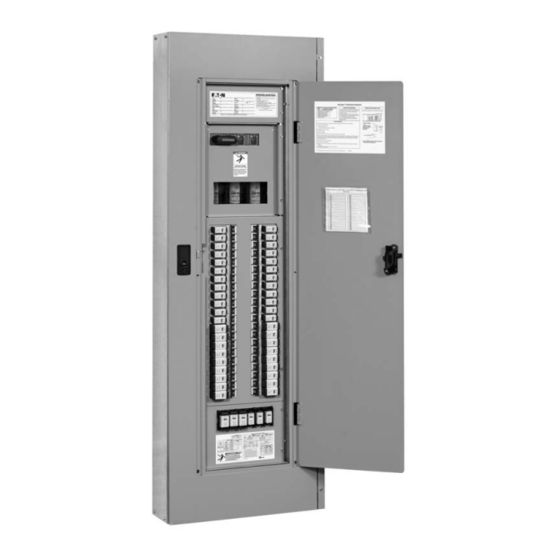 User Manuals: Eaton Pow-R-Line 3FQS Lighting Panelboard