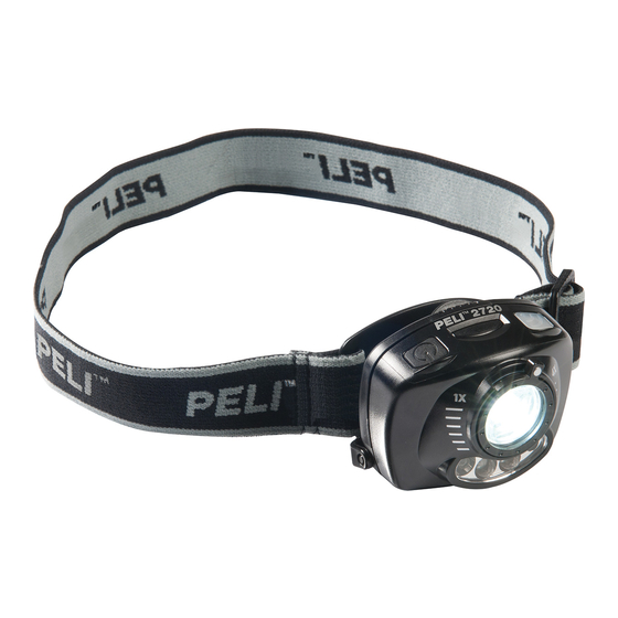 PELI 2720 LED Instructions